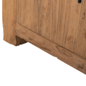 ΜΠΟΥΦΕΣ GRAYSON HM9802 ΑΝΑΚΥΚΛΩΜΕΝΟ ΞΥΛΟ TEAK ΣΕ ΦΥΣΙΚΟ 220x50x90Υεκ. - Pakobazaar