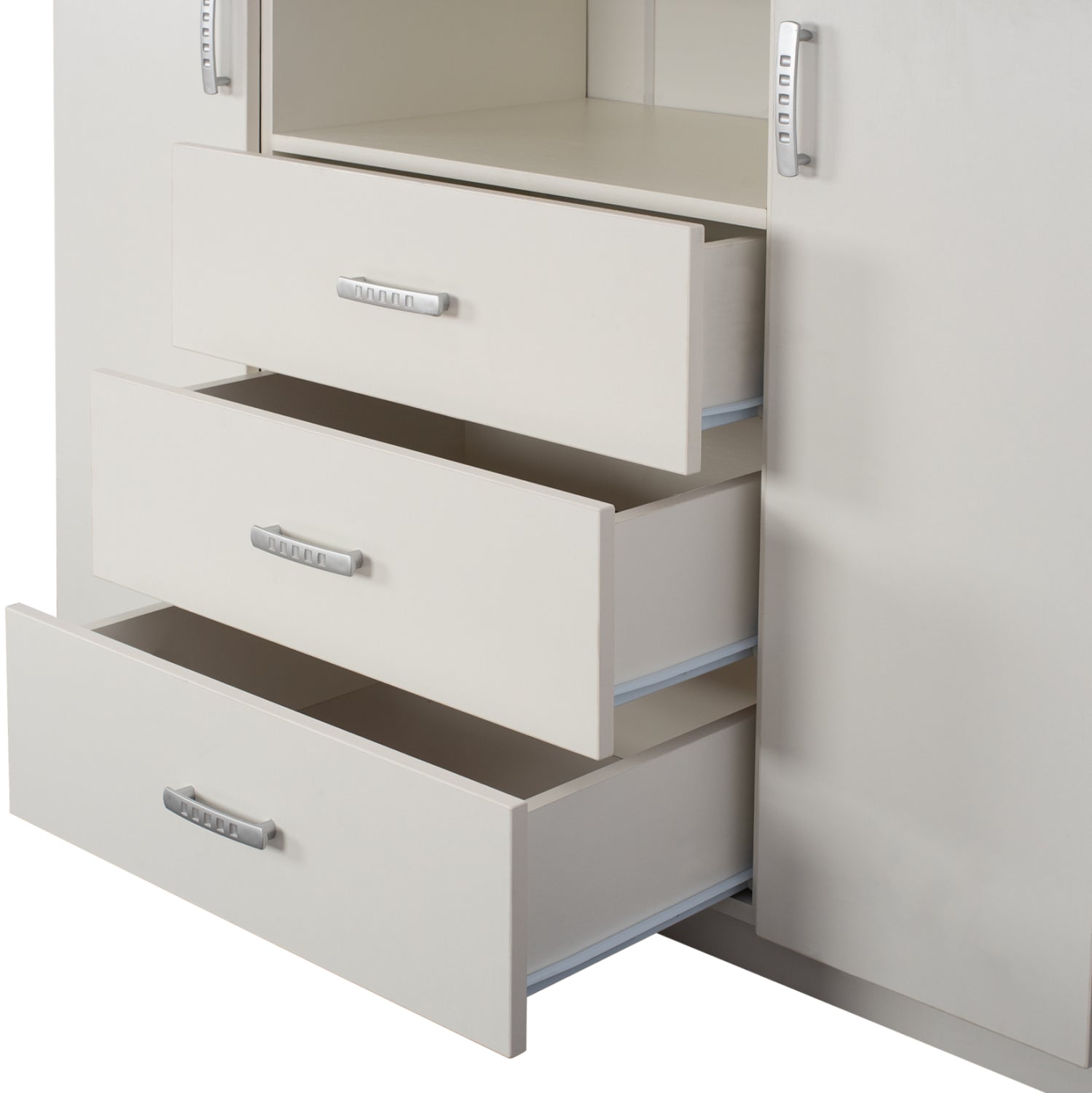 ΜΠΟΥΦΕΣ ΜΕ 2 ΝΤΟΥΛΑΠΙΑ Κ 3 ΣΥΡΤΑΡΙΑ ADLER ΛΕΥΚΟΣ HM2430.03 120X45X85Y εκ. - Pakobazaar