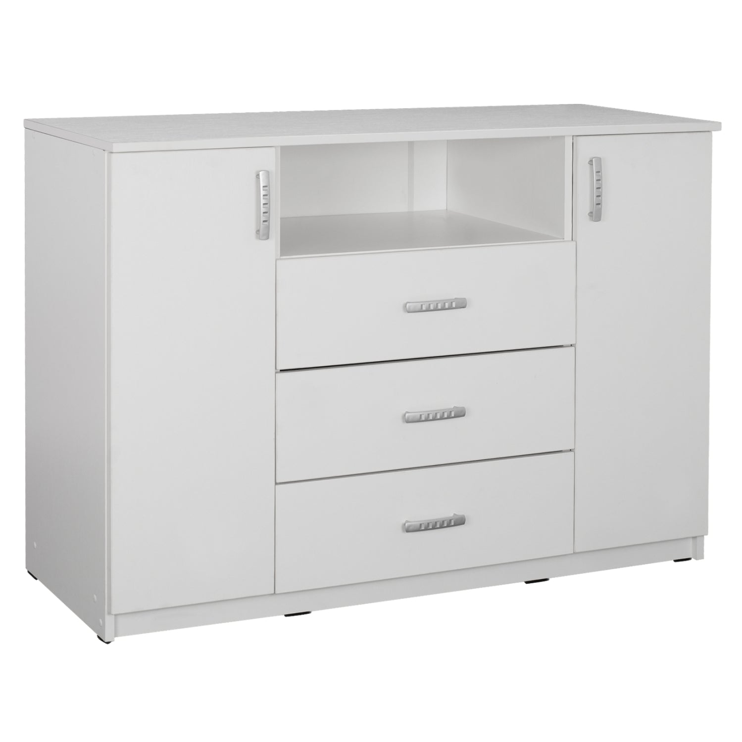 ΜΠΟΥΦΕΣ ΜΕ 2 ΝΤΟΥΛΑΠΙΑ Κ 3 ΣΥΡΤΑΡΙΑ ADLER ΛΕΥΚΟΣ HM2430.03 120X45X85Y εκ. - Pakobazaar