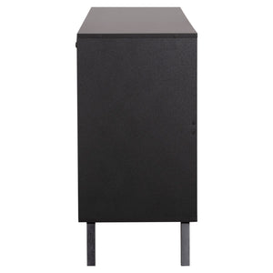 ΜΠΟΥΦΕΣ ΜΕΛΑΜΙΝΗΣ KRUDEN HM9446.11 ΜΑΥΡΟ-ΦΥΣΙΚΟ 180x40x78.6Υεκ. - Pakobazaar