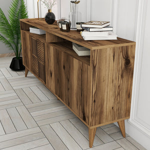 ΜΠΟΥΦΕΣ ΜΕΛΑΜΙΝΗΣ ΚΑΡΥΔΙ HM9431.04 180x35x78.6Υεκ. - Pakobazaar