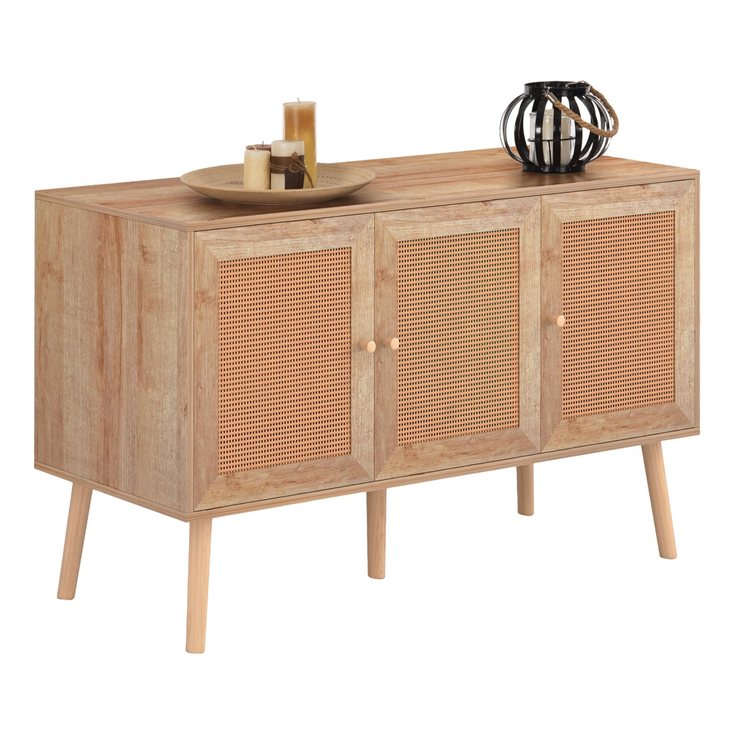 ΜΠΟΥΦΕΣ ΜΕΛΑΜΙΝΗΣ COLM- ΣΥΝΘ. RATTAN ΣΤΙΣ ΠΟΡΤΕΣ HM9220.11 120Χ39Χ70Υεκ. - Pakobazaar