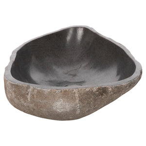 ΝΙΠΤΗΡΑΣ STONE SINK ΛΑΞΕΥΜΕΝΗ ΠΕΤΡΑ ΓΚΡΙ ΑΠΟΧΡΩΣΗ HM4193 55x44x16Υ εκ. - Pakobazaar