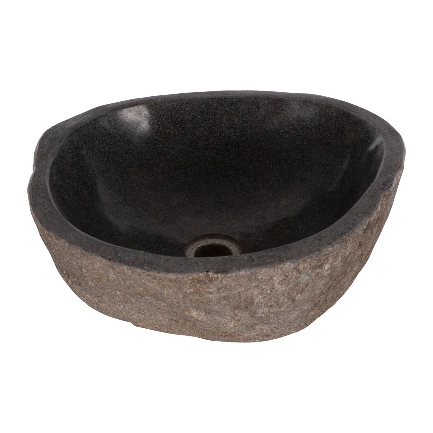 ΝΙΠΤΗΡΑΣ STONE SINK ΛΑΞΕΥΜΕΝΗ ΠΕΤΡΑ ΓΚΡΙ ΧΡΩΜΑ 40x40x20Yεκ.HM7807 - Pakobazaar