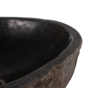 ΝΙΠΤΗΡΑΣ STONE SINK ΛΑΞΕΥΜΕΝΗ ΠΕΤΡΑ ΓΚΡΙ ΧΡΩΜΑ 40x40x20Yεκ.HM7807 - Pakobazaar