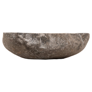 ΝΙΠΤΗΡΑΣ STONE SINK ΛΑΞΕΥΜΕΝΗ ΠΕΤΡΑ ΓΚΡΙ ΑΠΟΧΡΩΣΗ HM4193 55x44x16Υ εκ. - Pakobazaar