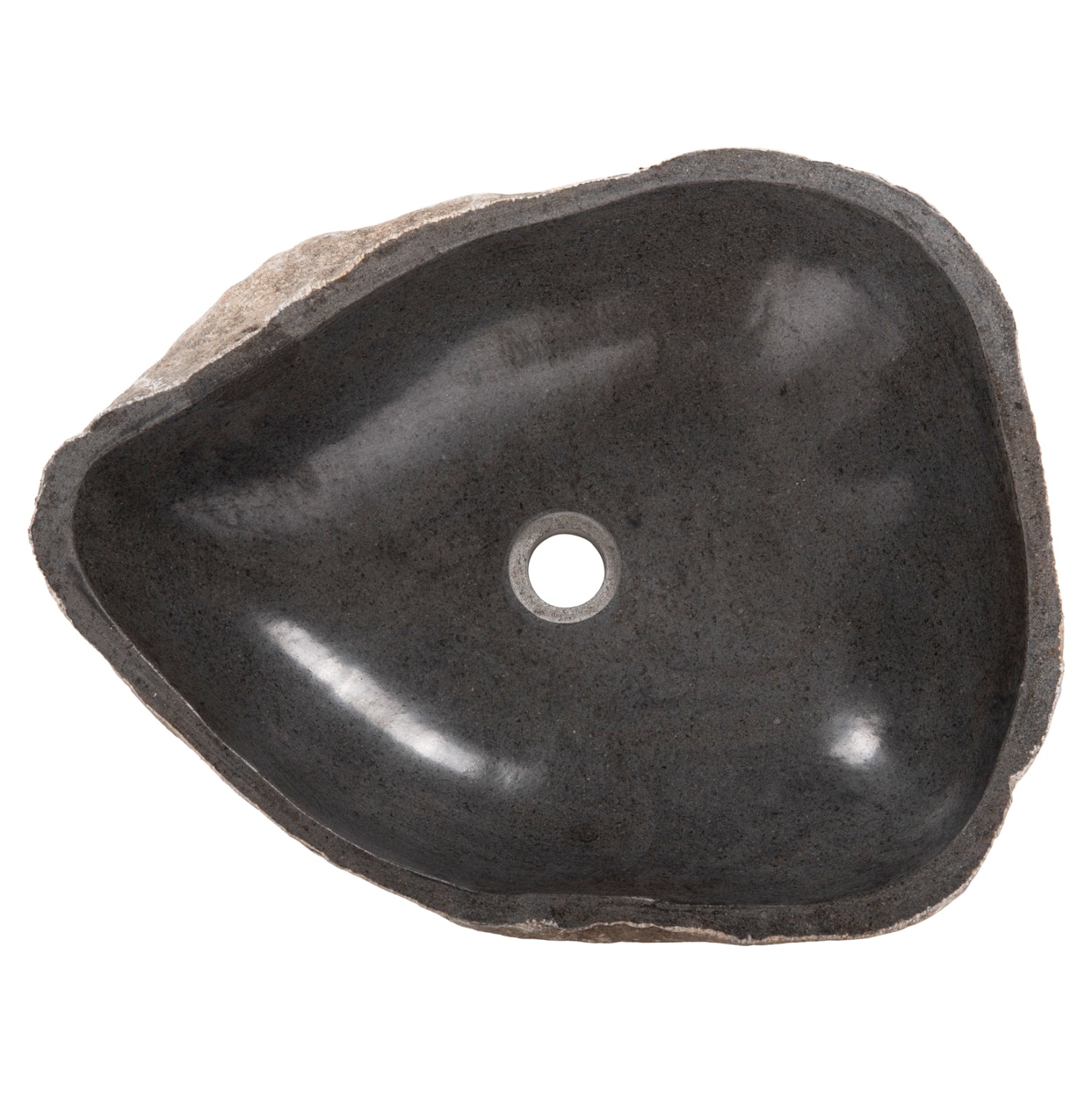 ΝΙΠΤΗΡΑΣ STONE SINK ΛΑΞΕΥΜΕΝΗ ΠΕΤΡΑ ΓΚΡΙ ΑΠΟΧΡΩΣΗ HM4193 55x44x16Υ εκ. - Pakobazaar