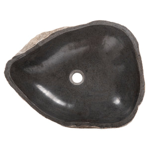 ΝΙΠΤΗΡΑΣ STONE SINK ΛΑΞΕΥΜΕΝΗ ΠΕΤΡΑ ΓΚΡΙ ΑΠΟΧΡΩΣΗ HM4193 55x44x16Υ εκ. - Pakobazaar