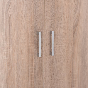 ΝΤΟΥΛΑΠΑ 2ΦΥΛΛΗ ME 2 ΣΥΡΤΑΡΙΑ REINA HM338.02 SONAMA 80x41.5x180Υεκ. - Pakobazaar