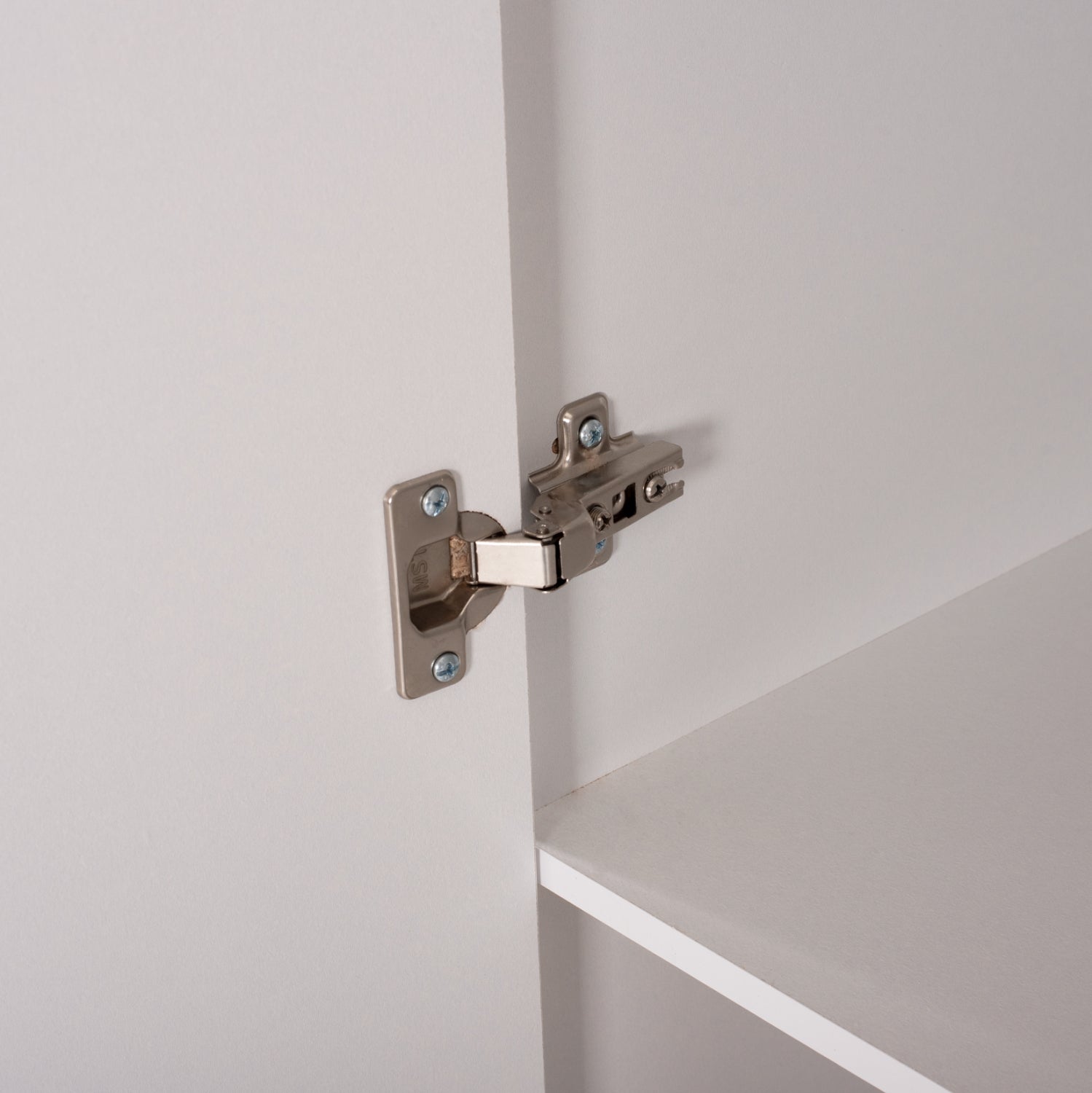 ΝΤΟΥΛΑΠΑ 2ΦΥΛΛΗ BAILEY ΜΕ ΤΡΙΑ ΡΑΦΙΑ HM337.05 ΜΕΛΑΜΙΝΗ ΛΕΥΚΗ 60Χ43Χ181Υεκ. - Pakobazaar