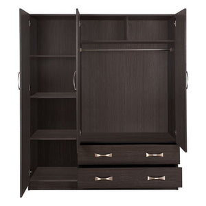 ΝΤΟΥΛΑΠΑ 3ΦΥΛΛΗ CARLY HM384.01 ΜΕ ΔΥΟ ΣΥΡΤΑΡΙΑ ZEBRANO 150X55Χ180Υεκ. - Pakobazaar