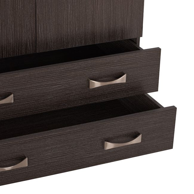 ΝΤΟΥΛΑΠΑ 3ΦΥΛΛΗ CARLY HM384.01 ΜΕ ΔΥΟ ΣΥΡΤΑΡΙΑ ZEBRANO 150X55Χ180Υεκ. - Pakobazaar