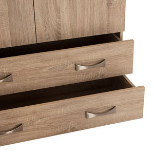 ΝΤΟΥΛΑΠΑ 3ΦΥΛΛΗ CARLY HM384.02 ΜΕ ΔΥΟ ΣΥΡΤΑΡΙΑ SONAMA 150X55Χ180Υεκ. - Pakobazaar