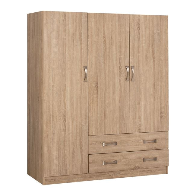 ΝΤΟΥΛΑΠΑ 3ΦΥΛΛΗ CARLY HM384.02 ΜΕ ΔΥΟ ΣΥΡΤΑΡΙΑ SONAMA 150X55Χ180Υεκ. - Pakobazaar