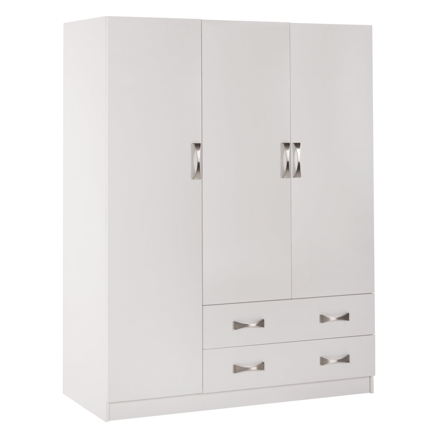 ΝΤΟΥΛΑΠΑ 3ΦΥΛΛΗ CARLY HM384.05 ΜΕ ΔΥΟ ΣΥΡΤΑΡΙΑ ΛΕΥΚΗ 150X55Χ180Υεκ. - Pakobazaar