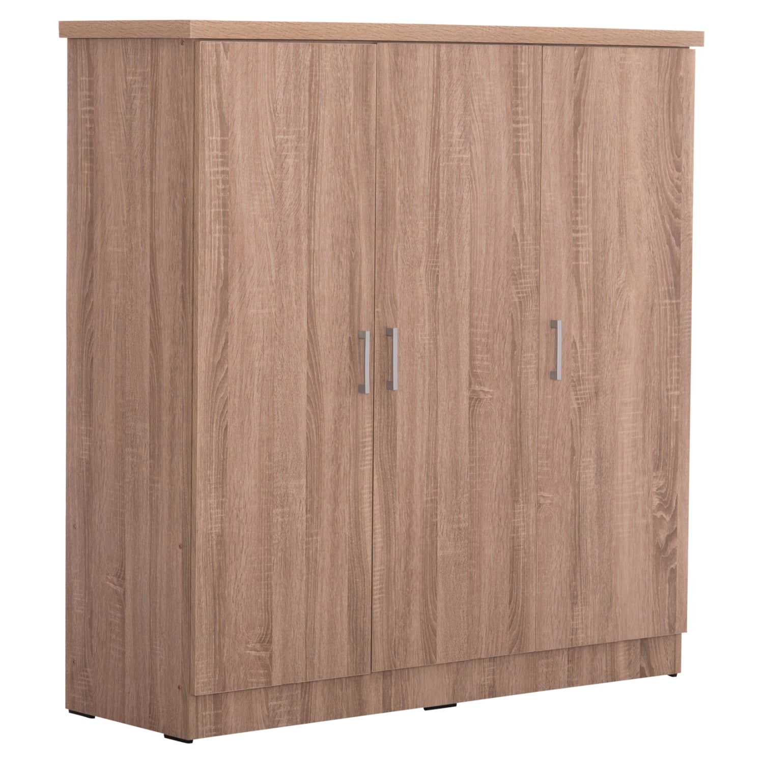 ΝΤΟΥΛΑΠΑ 3ΦΥΛΛΗ ΜΕ ΡΑΦΙΑ FUENTO HM2482.01 SONAMA OAK ΜΕΛΑΜΙΝΗ 120-116x40x123,5Υεκ. - Pakobazaar
