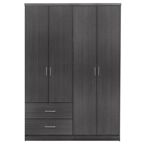ΝΤΟΥΛΑΠΑ 4ΦΥΛΛΗ BLAKELY ME 2 ΣΥΡΤΑΡΙΑ HM339.01 ZEBRANO 120Χ42,5Χ180,5εκ. - Pakobazaar