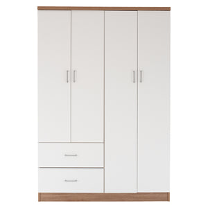 ΝΤΟΥΛΑΠΑ 4ΦΥΛΛΗ ME 2 ΣΥΡΤΑΡΙΑ BLAKELY HM339.06 SONAMA ΛΕΥΚΗ 120Χ42,5Χ180,5 εκ. - Pakobazaar