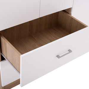 ΝΤΟΥΛΑΠΑ 4ΦΥΛΛΗ ME 2 ΣΥΡΤΑΡΙΑ BLAKELY HM339.06 SONAMA ΛΕΥΚΗ 120Χ42,5Χ180,5 εκ. - Pakobazaar