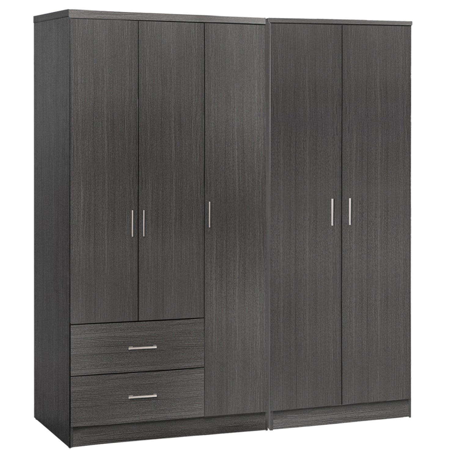 ΝΤΟΥΛΑΠΑ 5ΦΥΛΛΗ CAESAR HM21234.01 ΜΕΛΑΜΙΝΗ ΧΡΩΜΑ ZEBRANO 150x42.5x181Υεκ - Pakobazaar
