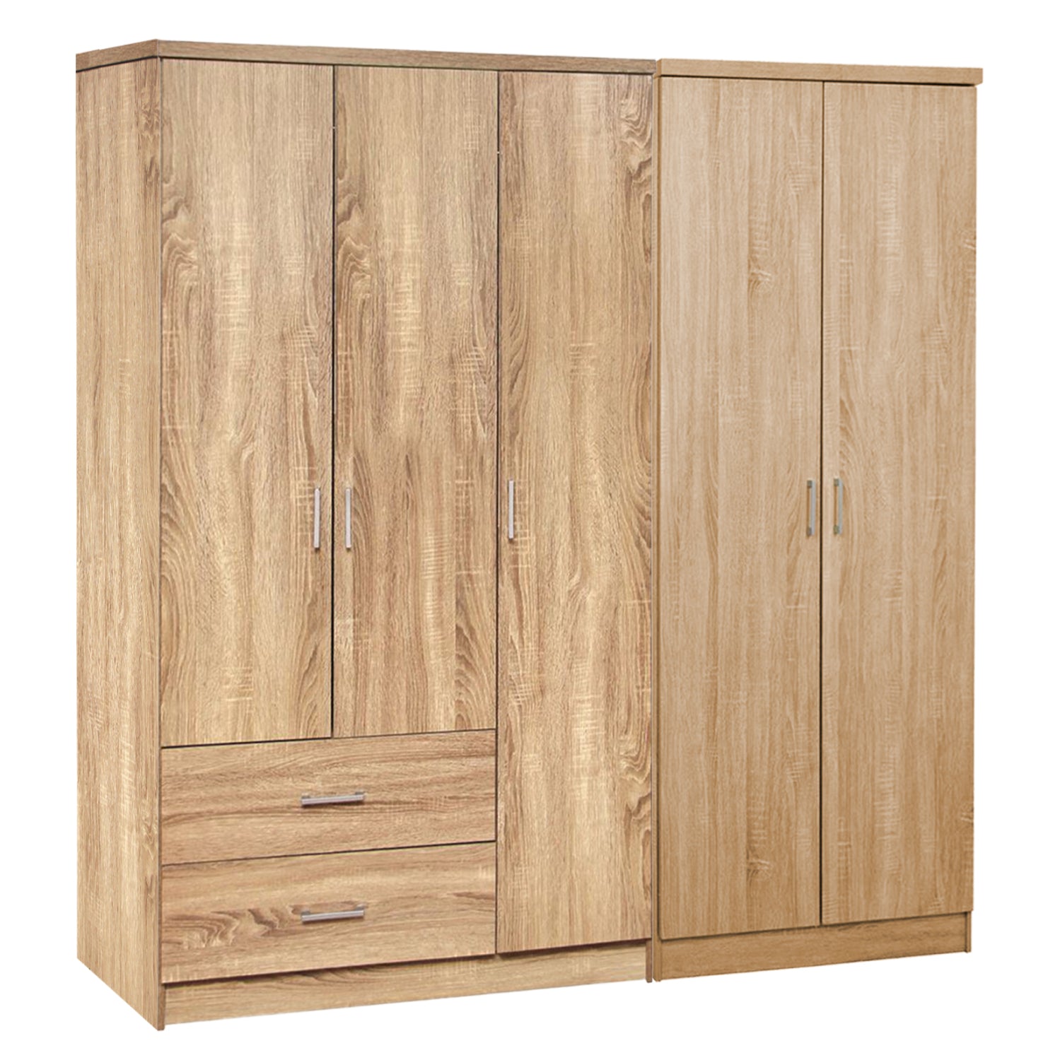 ΝΤΟΥΛΑΠΑ 5ΦΥΛΛΗ CAESAR HM21234.02 ΜΕΛΑΜΙΝΗ ΧΡΩΜΑ SONAMA 150x42.5x181Υεκ - Pakobazaar