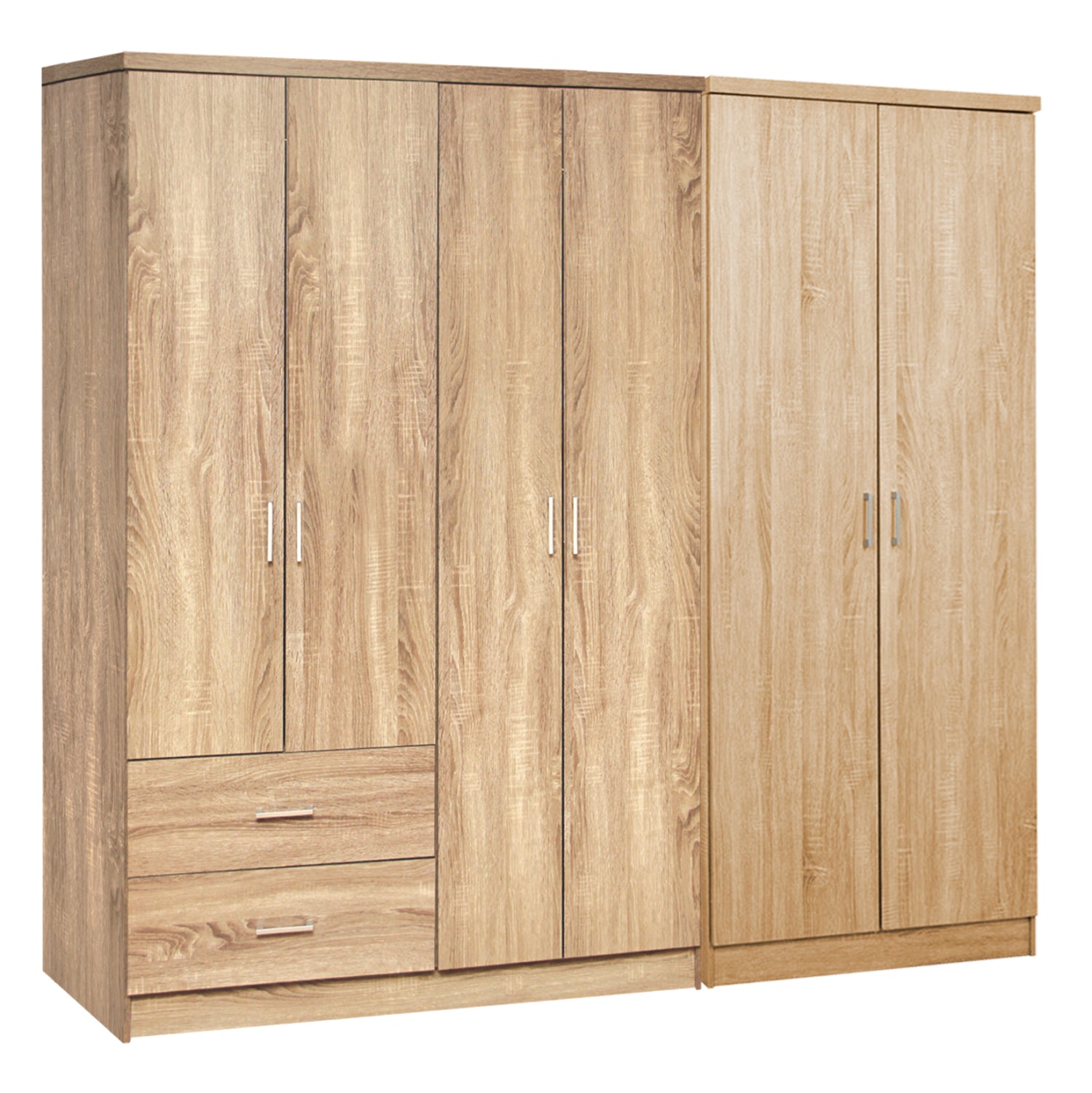 ΝΤΟΥΛΑΠΑ 6ΦΥΛΛΗ BLAKELY HM21235.02 ΜΕΛΑΜΙΝΗ ΧΡΩΜΑ SONAMA 201x43x181Υεκ - Pakobazaar