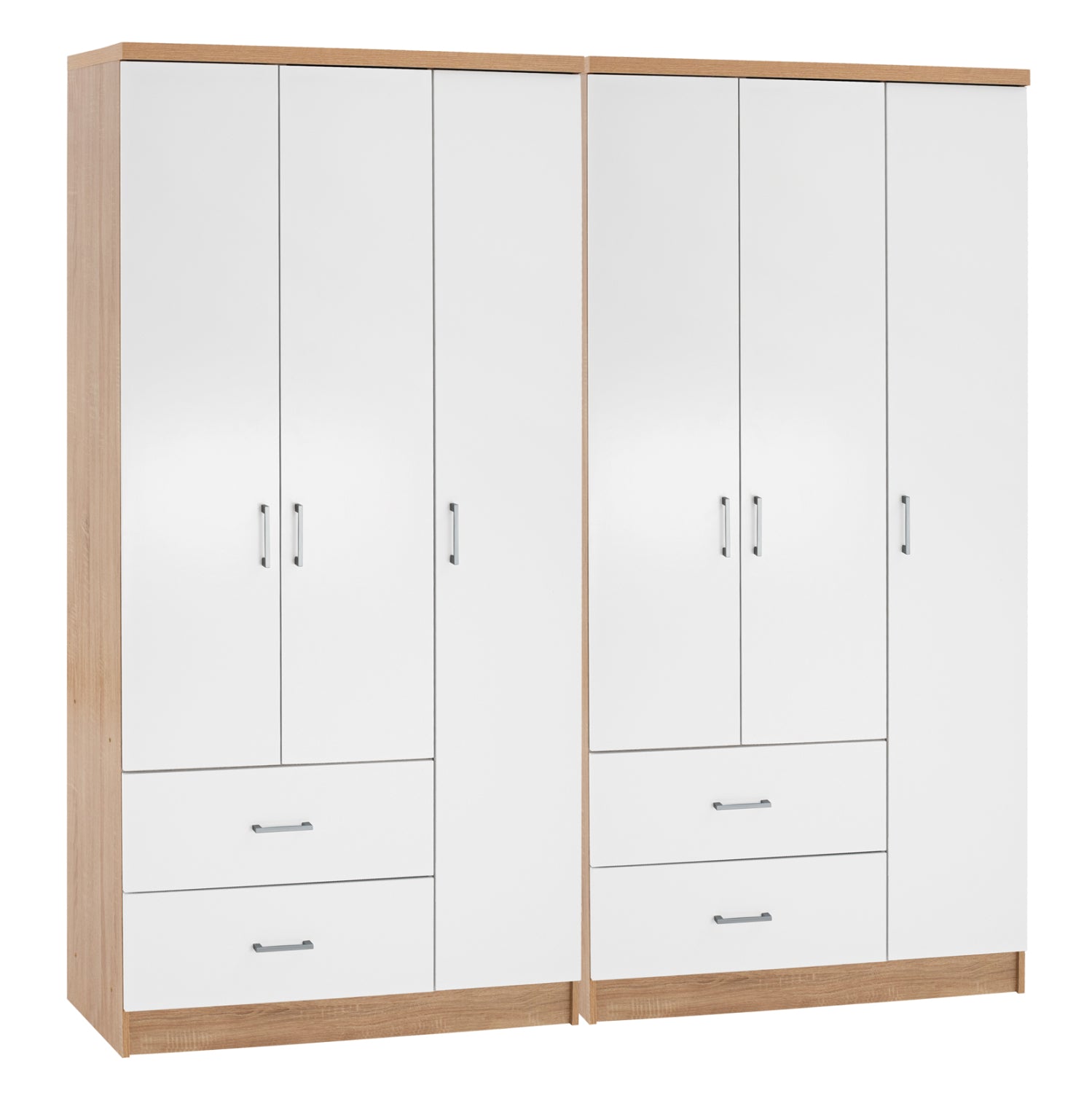 ΝΤΟΥΛΑΠΑ 6ΦΥΛΛΗ CAESAR HM21236.02 ΜΕΛΑΜΙΝΗ SONAMA & ΛΕΥΚΟ 180x42,5Χ181Υεκ. - Pakobazaar