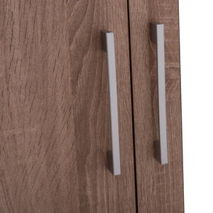 ΝΤΟΥΛΑΠΑ ΜΕ ΚΑΘΡΕΦΤΗ & ΣΥΡΤΑΡΙΑ JARRY HM2485.11 SONAMA OAK ΜΕΛΑΜΙΝΗ 119x48x183Υεκ - Pakobazaar
