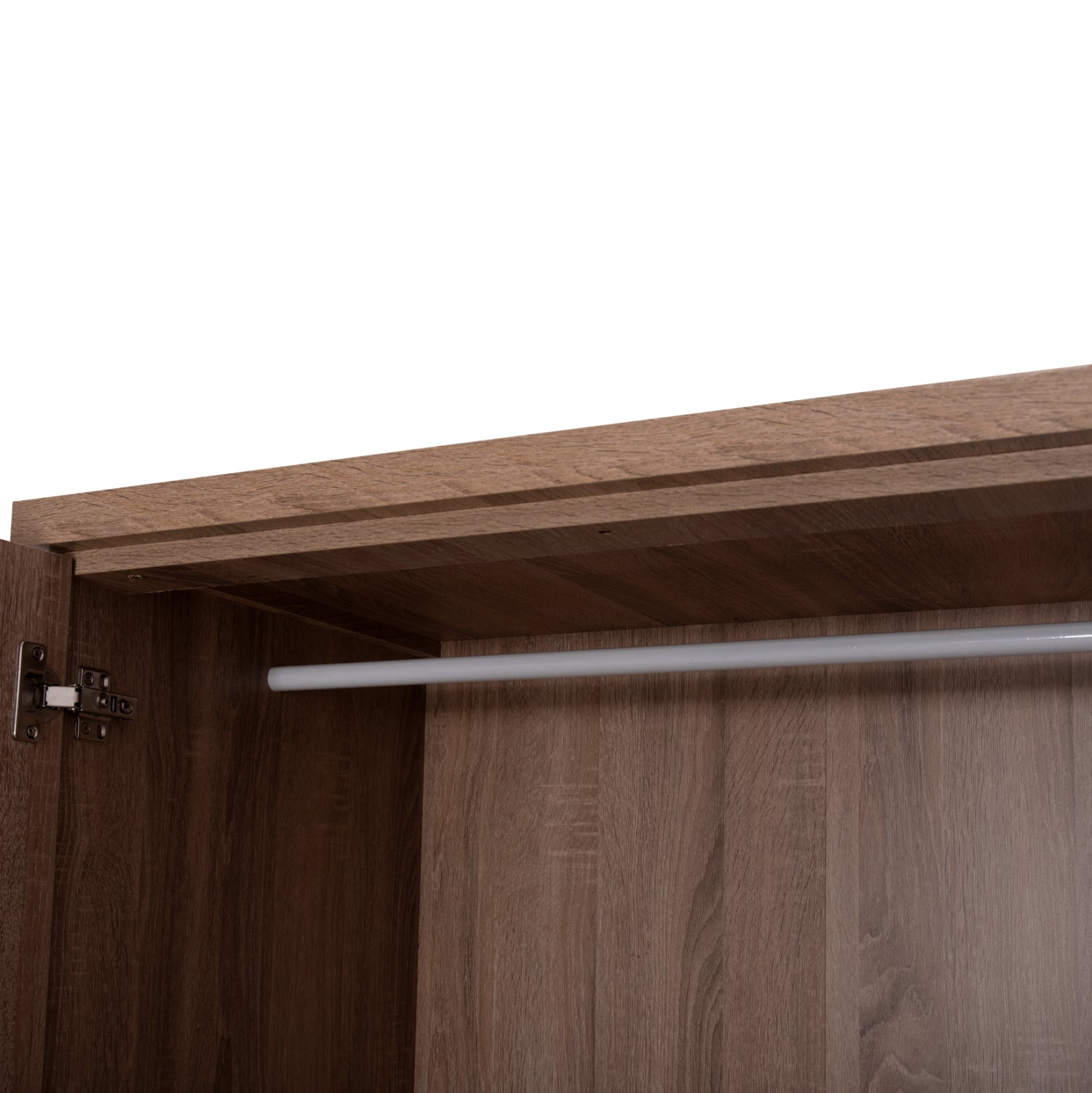 ΝΤΟΥΛΑΠΑ ΜΕ ΚΑΘΡΕΦΤΗ & ΣΥΡΤΑΡΙΑ JARRY HM2485.11 SONAMA OAK ΜΕΛΑΜΙΝΗ 119x48x183Υεκ - Pakobazaar