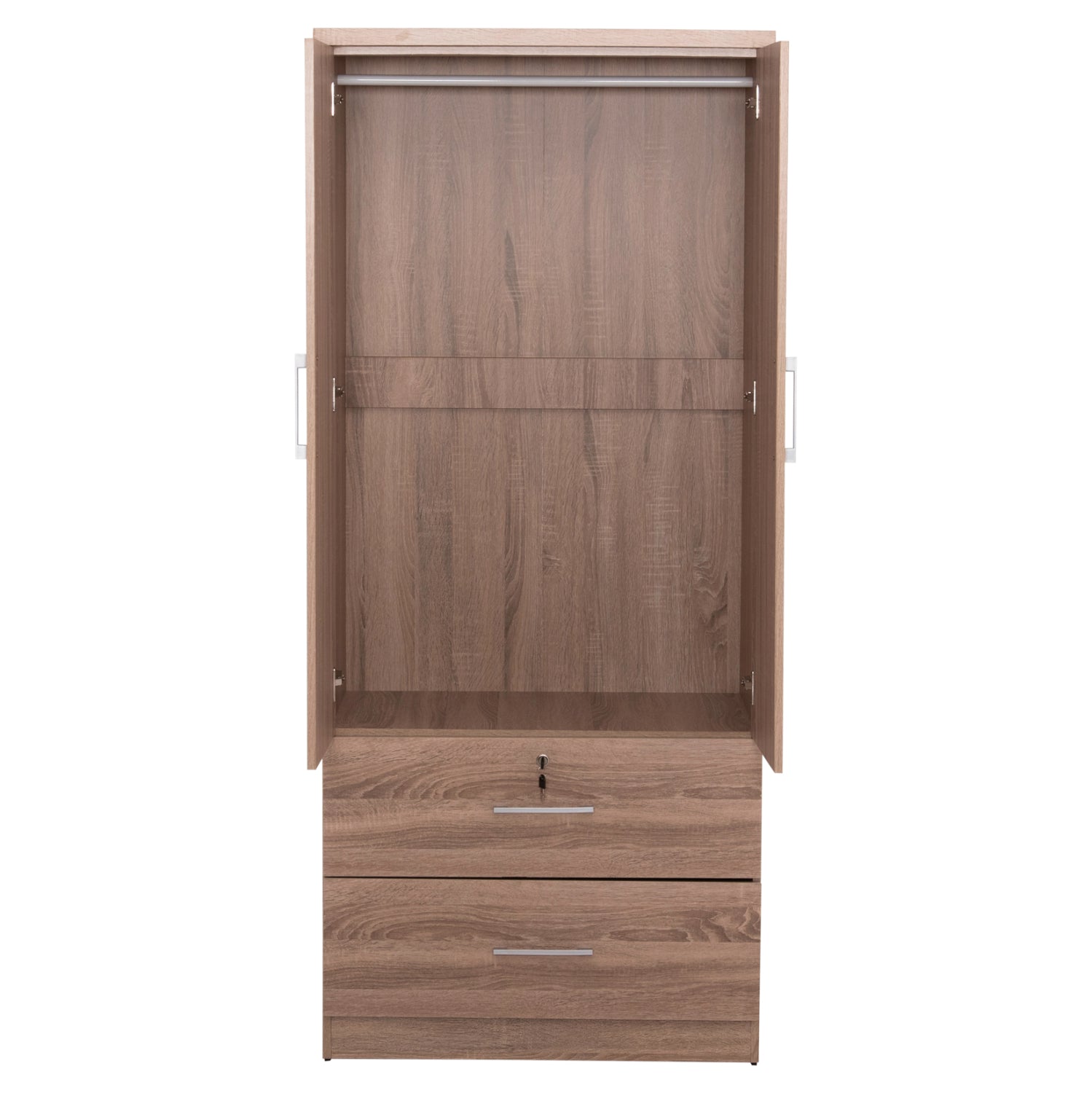 ΝΤΟΥΛΑΠΑ ΜΕ ΣΥΡΤΑΡΙΑ REINA HM2484.11 SONAMA OAK ΜΕΛΑΜΙΝΗ 80x48x183Υεκ. - Pakobazaar