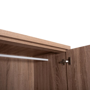 ΝΤΟΥΛΑΠΑ ΜΕ ΣΥΡΤΑΡΙΑ REINA HM2484.11 SONAMA OAK ΜΕΛΑΜΙΝΗ 80x48x183Υεκ. - Pakobazaar