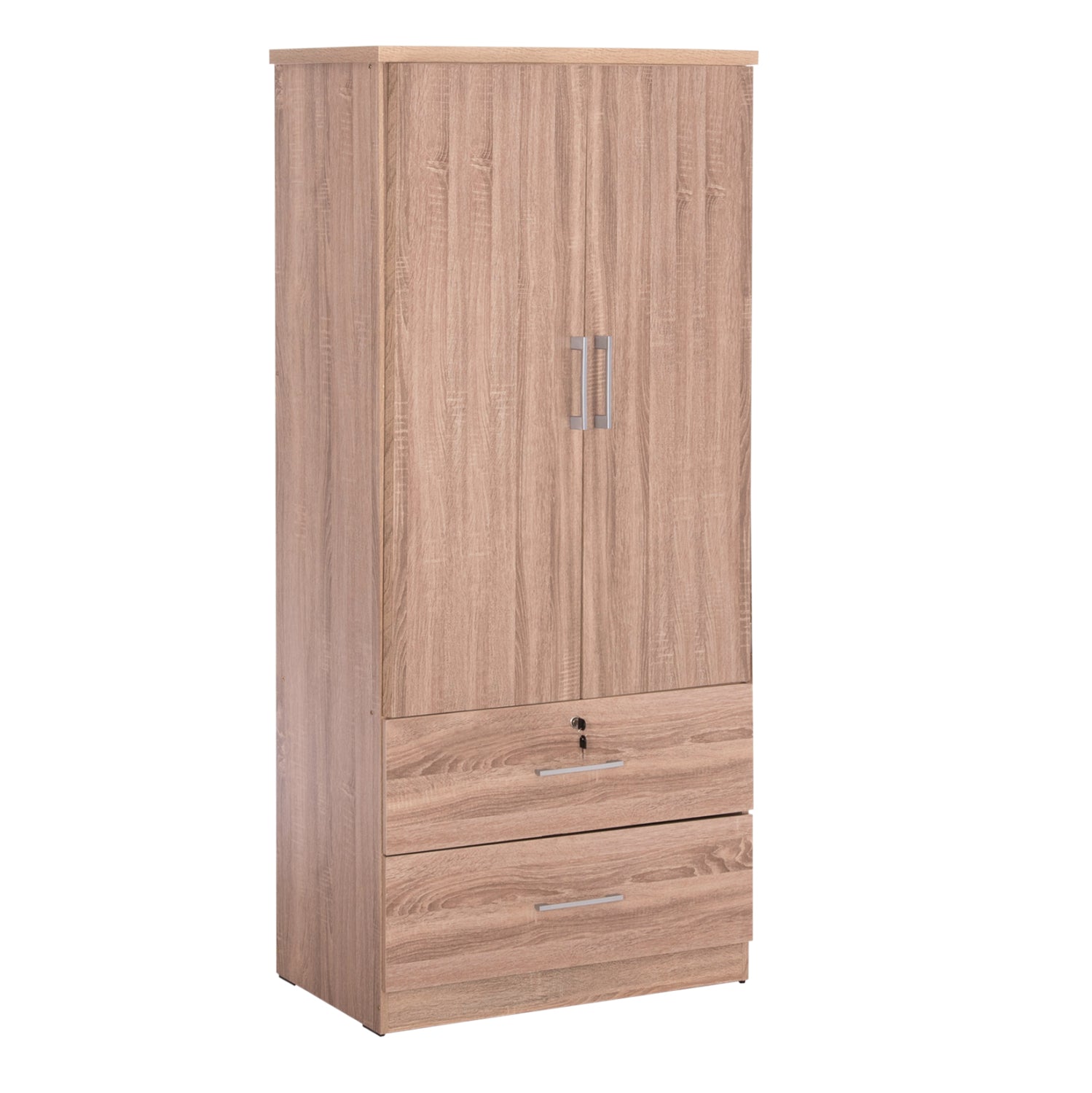 ΝΤΟΥΛΑΠΑ ΜΕ ΣΥΡΤΑΡΙΑ REINA HM2484.11 SONAMA OAK ΜΕΛΑΜΙΝΗ 80x48x183Υεκ. - Pakobazaar