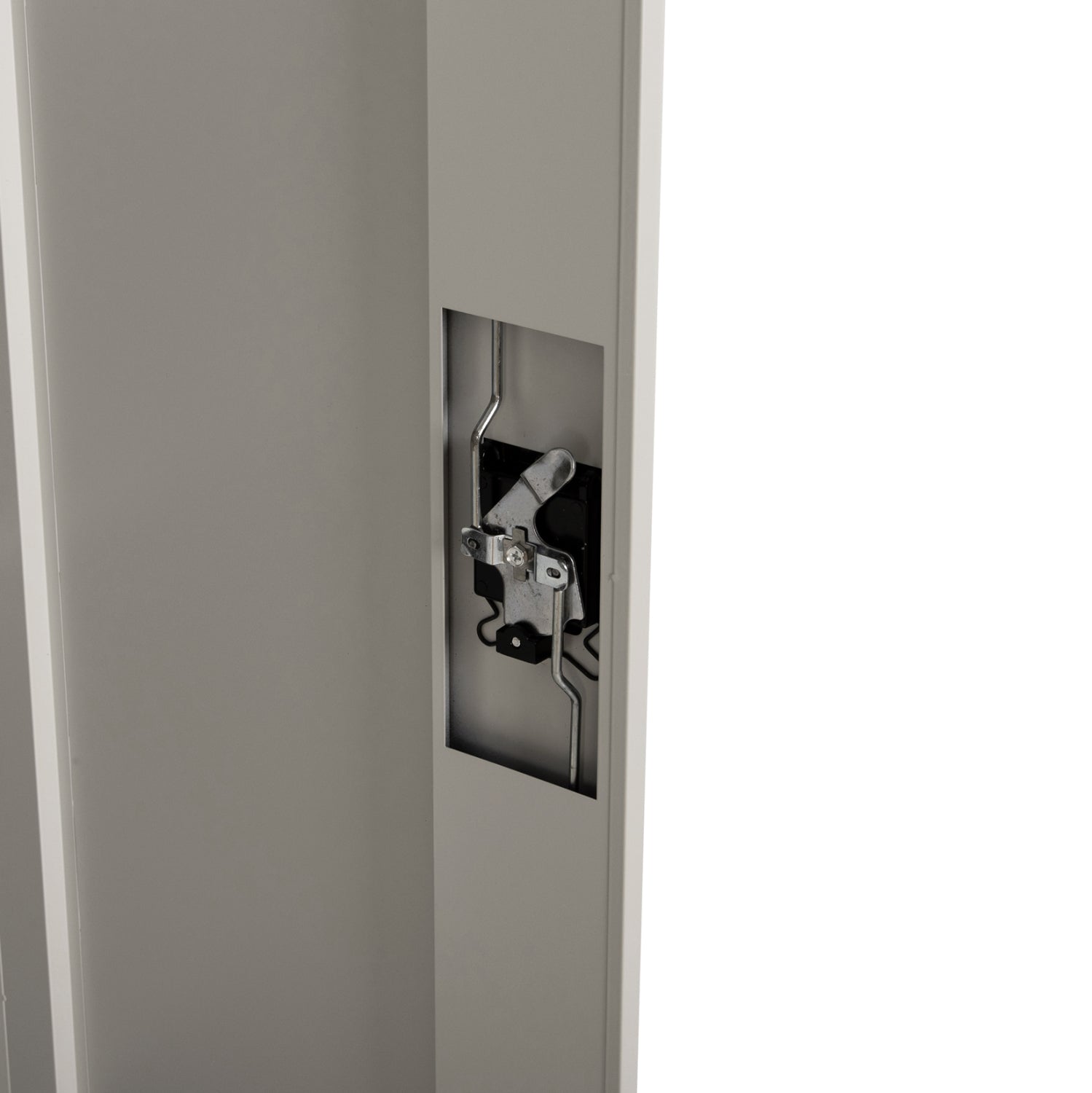 ΝΤΟΥΛΑΠΑ ΜΕΤΑΛΛΙΚΗ DURON HM21000 ΔΙΦΥΛΛΗ ΜΕ 5 ΑΠΟΘ.ΧΩΡΟΥΣ & ΠΟΔΙΑ- ΓΚΡΙ 90Χ40Χ190Yεκ - Pakobazaar
