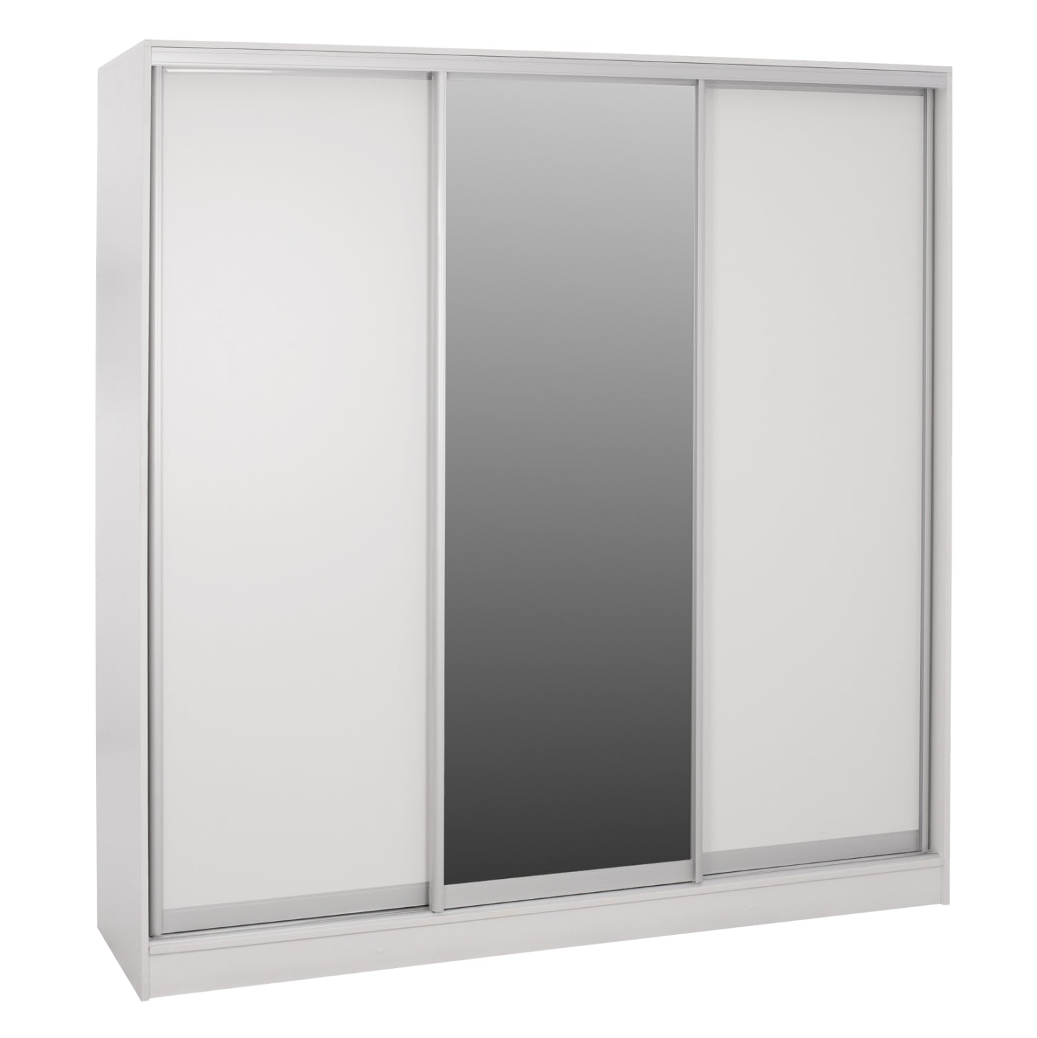 ΝΤΟΥΛΑΠΑ ΣΥΡΟΜΕΝΗ ADLER ΜΕΛΑΜΙΝΗΣ ΛΕΥΚΗ ΜΕ ΚΑΘΡΕΠΤΗ HM2435.03  200X60X210Υεκ - Pakobazaar