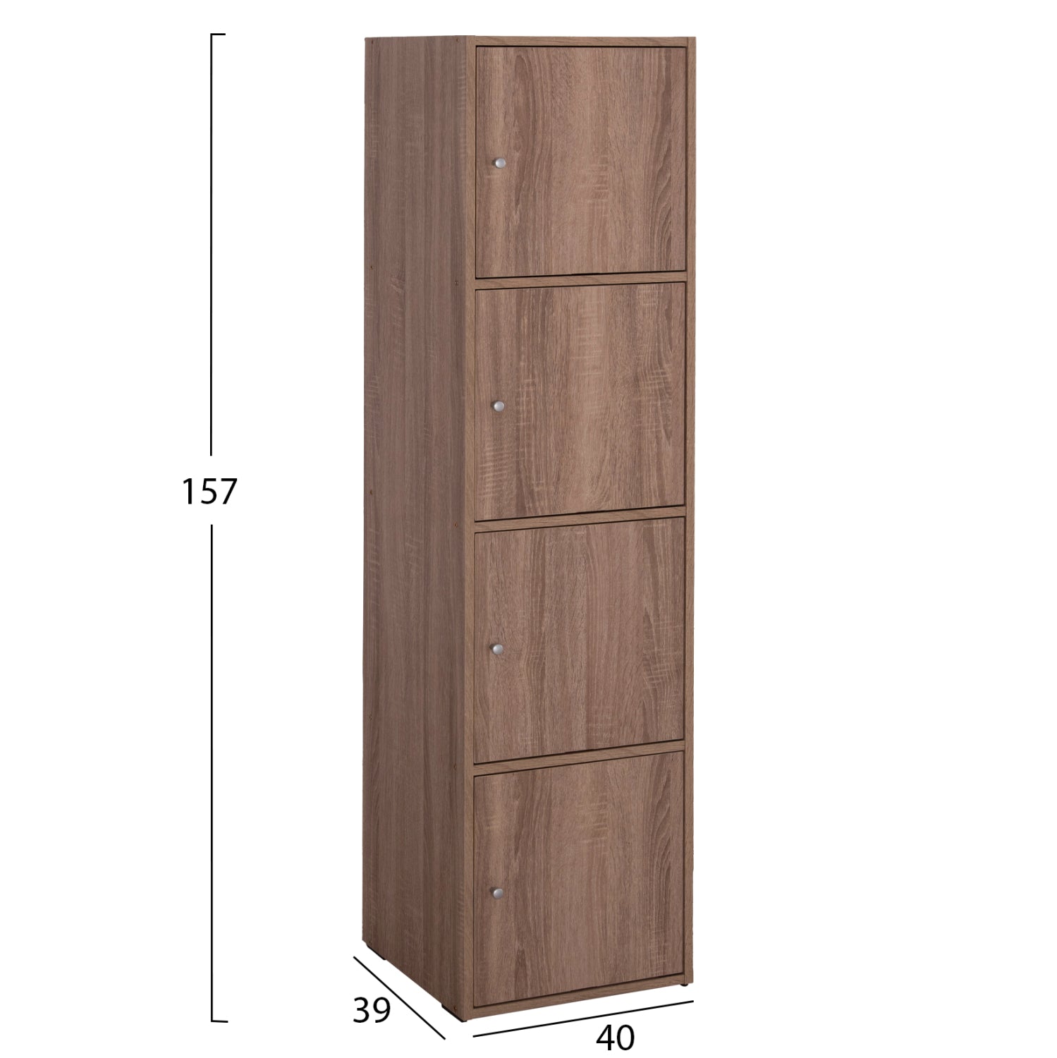 ΝΤΟΥΛΑΠΙ SORIANO HM9940.11 SONAMA OAK ΜΕΛΑΜΙΝΗ 40x39-41x157Υεκ. - Pakobazaar