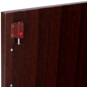 ΝΤΟΥΛΑΠΙ ΓΡΑΦΕΙΟΥ VALORA ΕΠΑΓΓΕΛΜΑΤΙΚΟ HM2058.12 WENGE 80x38x118,5 - Pakobazaar