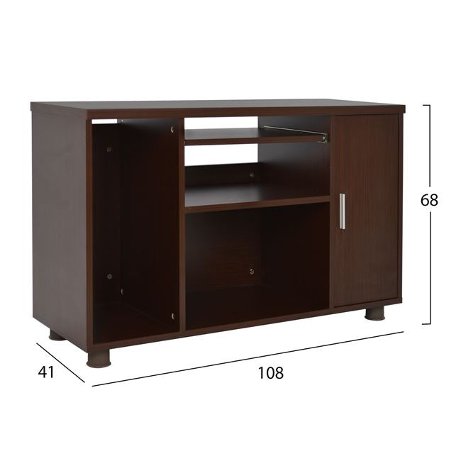 ΝΤΟΥΛΑΠΙ ΓΡΑΦΕΙΟΥ VANCE ΕΠΑΓΓΕΛΜΑΤΙΚΟ WENGE HM2051.12 108Χ41Χ68Υ εκ. - Pakobazaar