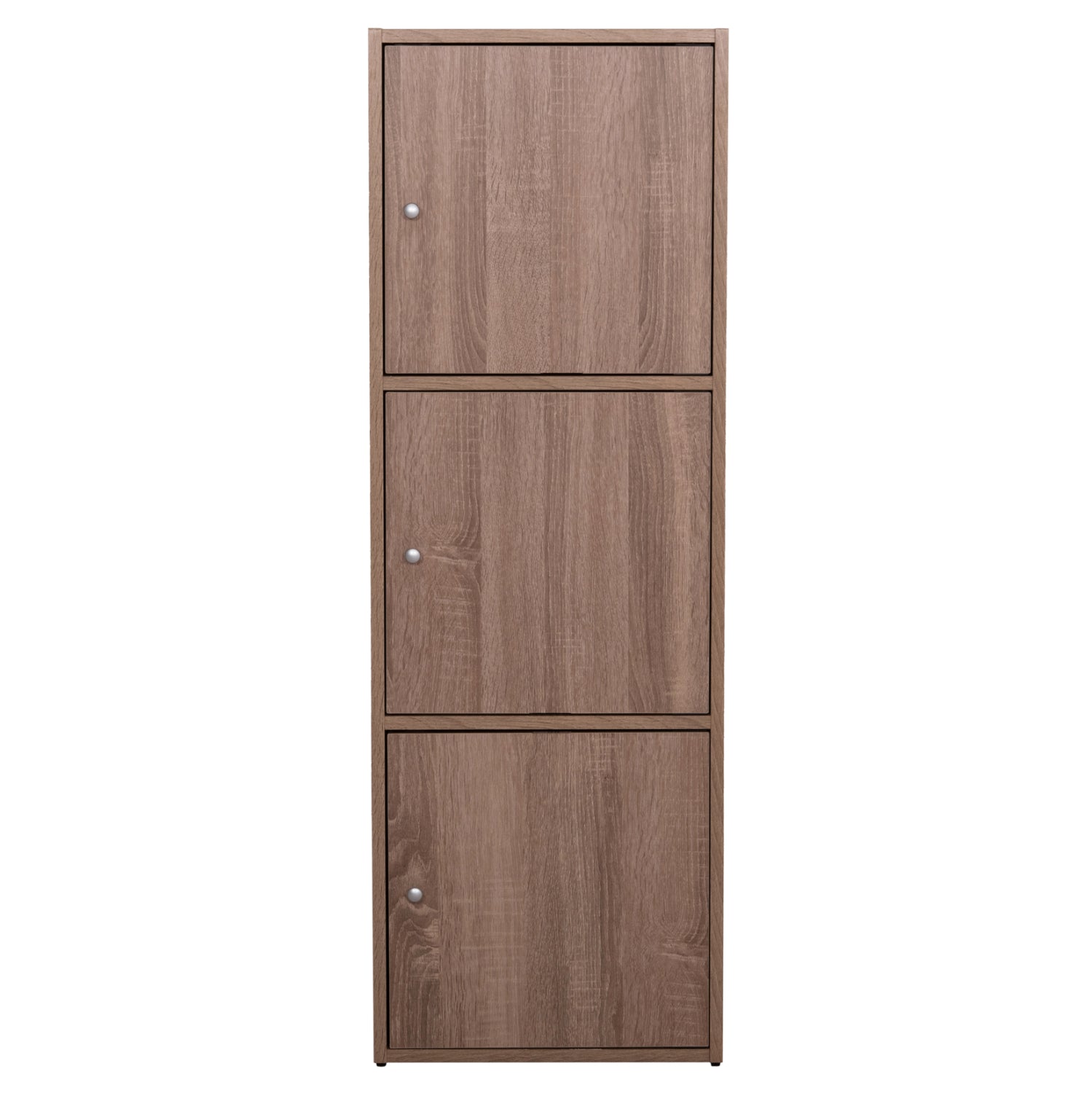 ΝΤΟΥΛΑΠΙ ΜΕ 3 ΑΠΟΘ. ΧΩΡΟΥΣ SORIANO HM9939.11 SONAMA OAK ΜΕΛΑΜΙΝΗ 40x39x119Υεκ. - Pakobazaar