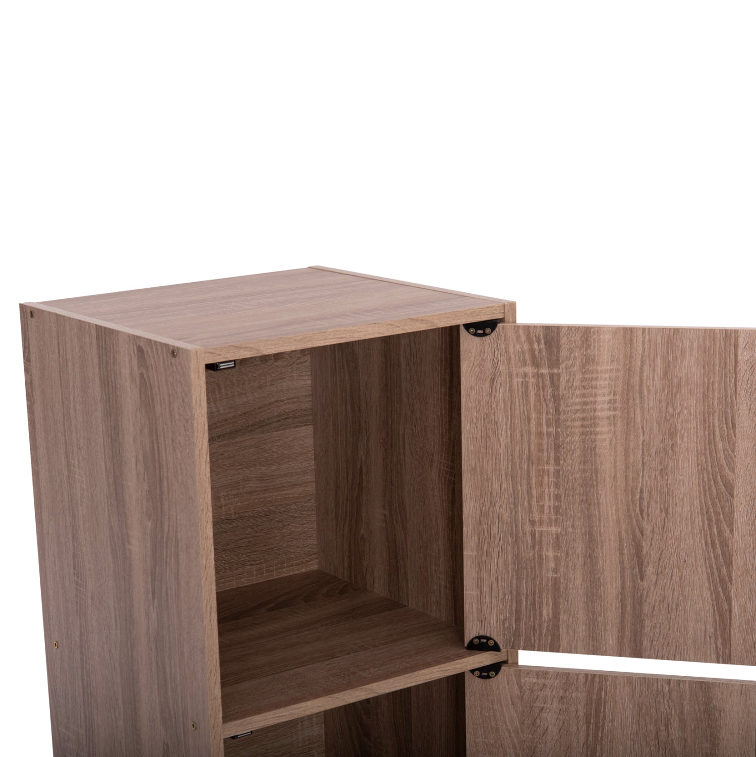 ΝΤΟΥΛΑΠΙ ΜΕ 3 ΑΠΟΘ. ΧΩΡΟΥΣ SORIANO HM9939.11 SONAMA OAK ΜΕΛΑΜΙΝΗ 40x39x119Υεκ. - Pakobazaar