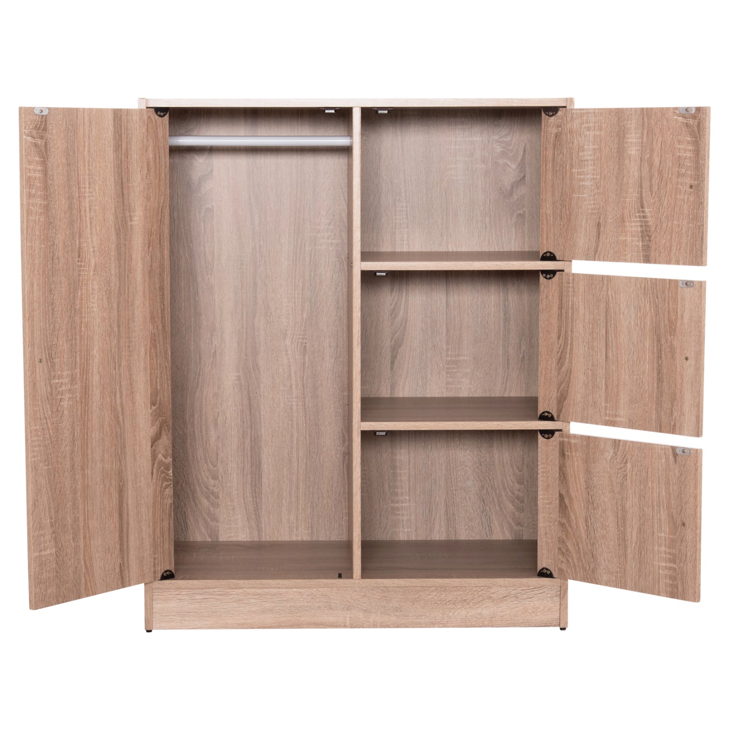 ΝΤΟΥΛΑΠΙ ΜΕ 4 ΑΠΟΘ.ΧΩΡΟΥΣ MATIN HM2479.02 SONAMA OAK ΜΕΛΑΜΙΝΗ 80x39,5x99,5Υεκ. - Pakobazaar