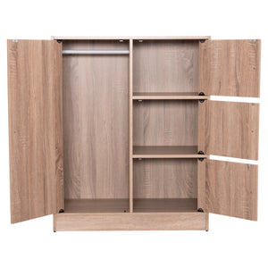 ΝΤΟΥΛΑΠΙ ΜΕ 4 ΑΠΟΘ.ΧΩΡΟΥΣ MATIN HM2479.02 SONAMA OAK ΜΕΛΑΜΙΝΗ 80x39,5x99,5Υεκ. - Pakobazaar