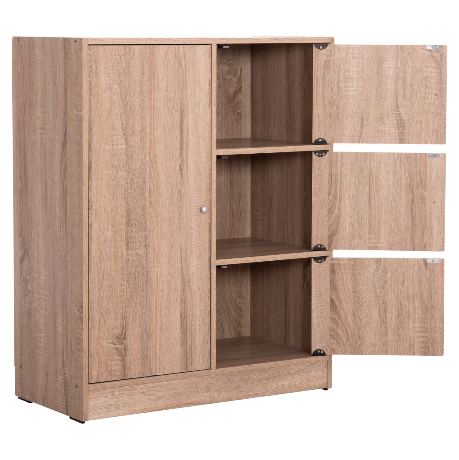 ΝΤΟΥΛΑΠΙ ΜΕ 4 ΑΠΟΘ.ΧΩΡΟΥΣ MATIN HM2479.02 SONAMA OAK ΜΕΛΑΜΙΝΗ 80x39,5x99,5Υεκ. - Pakobazaar