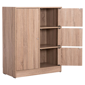 ΝΤΟΥΛΑΠΙ ΜΕ 4 ΑΠΟΘ.ΧΩΡΟΥΣ MATIN HM2479.02 SONAMA OAK ΜΕΛΑΜΙΝΗ 80x39,5x99,5Υεκ. - Pakobazaar
