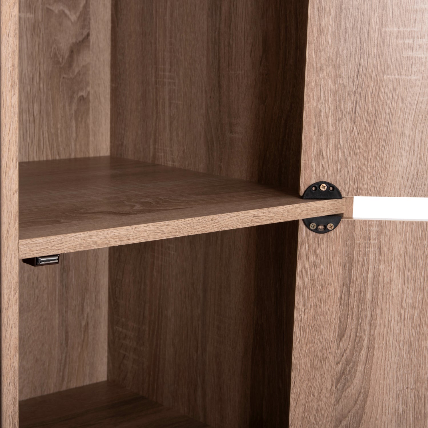 ΝΤΟΥΛΑΠΙ ΜΕ 4 ΑΠΟΘ.ΧΩΡΟΥΣ MATIN HM2479.02 SONAMA OAK ΜΕΛΑΜΙΝΗ 80x39,5x99,5Υεκ. - Pakobazaar
