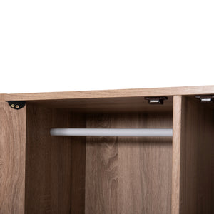 ΝΤΟΥΛΑΠΙ ΜΕ 4 ΑΠΟΘ.ΧΩΡΟΥΣ MATIN HM2479.02 SONAMA OAK ΜΕΛΑΜΙΝΗ 80x39,5x99,5Υεκ. - Pakobazaar