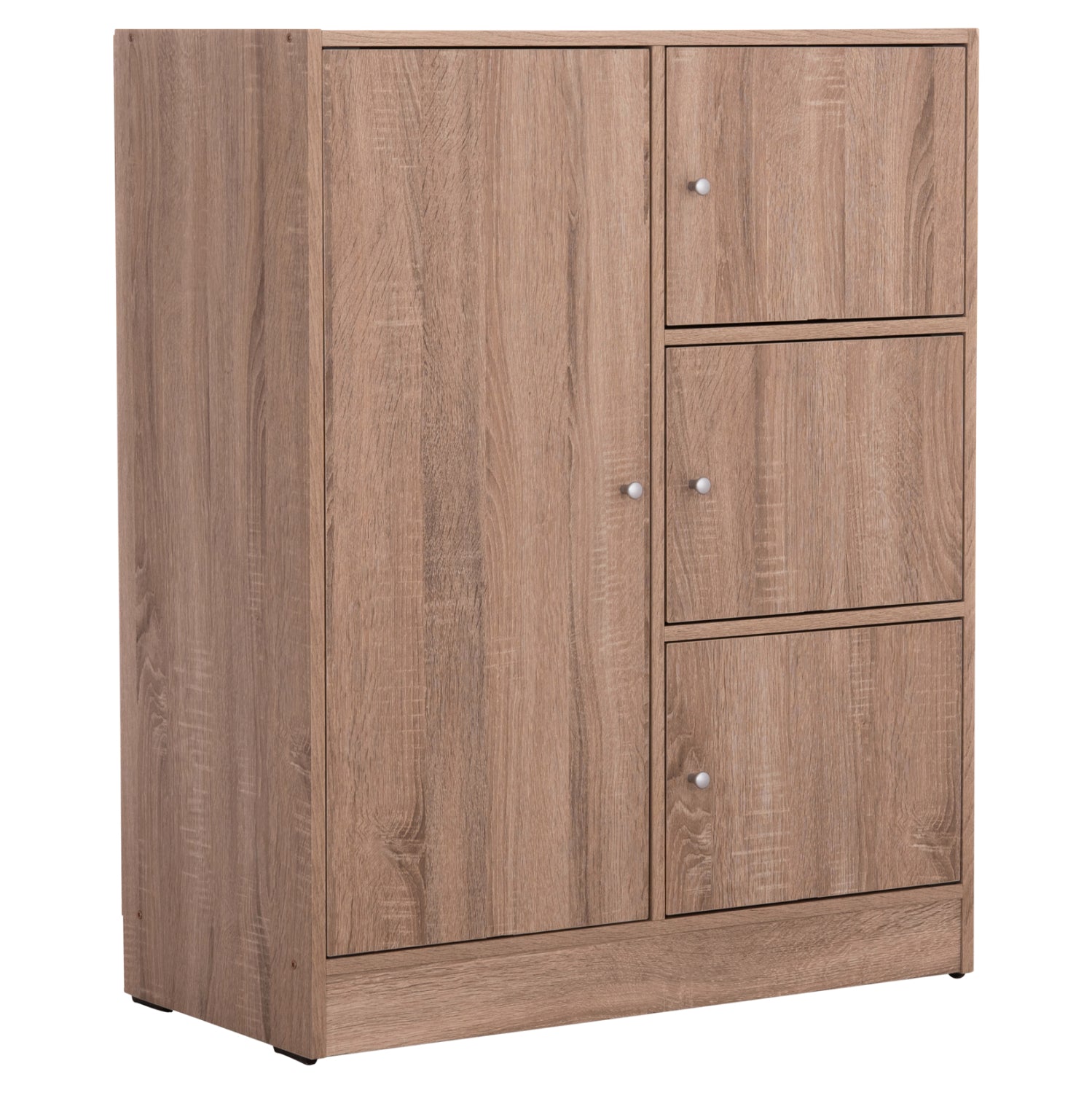 ΝΤΟΥΛΑΠΙ ΜΕ 4 ΑΠΟΘ.ΧΩΡΟΥΣ MATIN HM2479.02 SONAMA OAK ΜΕΛΑΜΙΝΗ 80x39,5x99,5Υεκ. - Pakobazaar