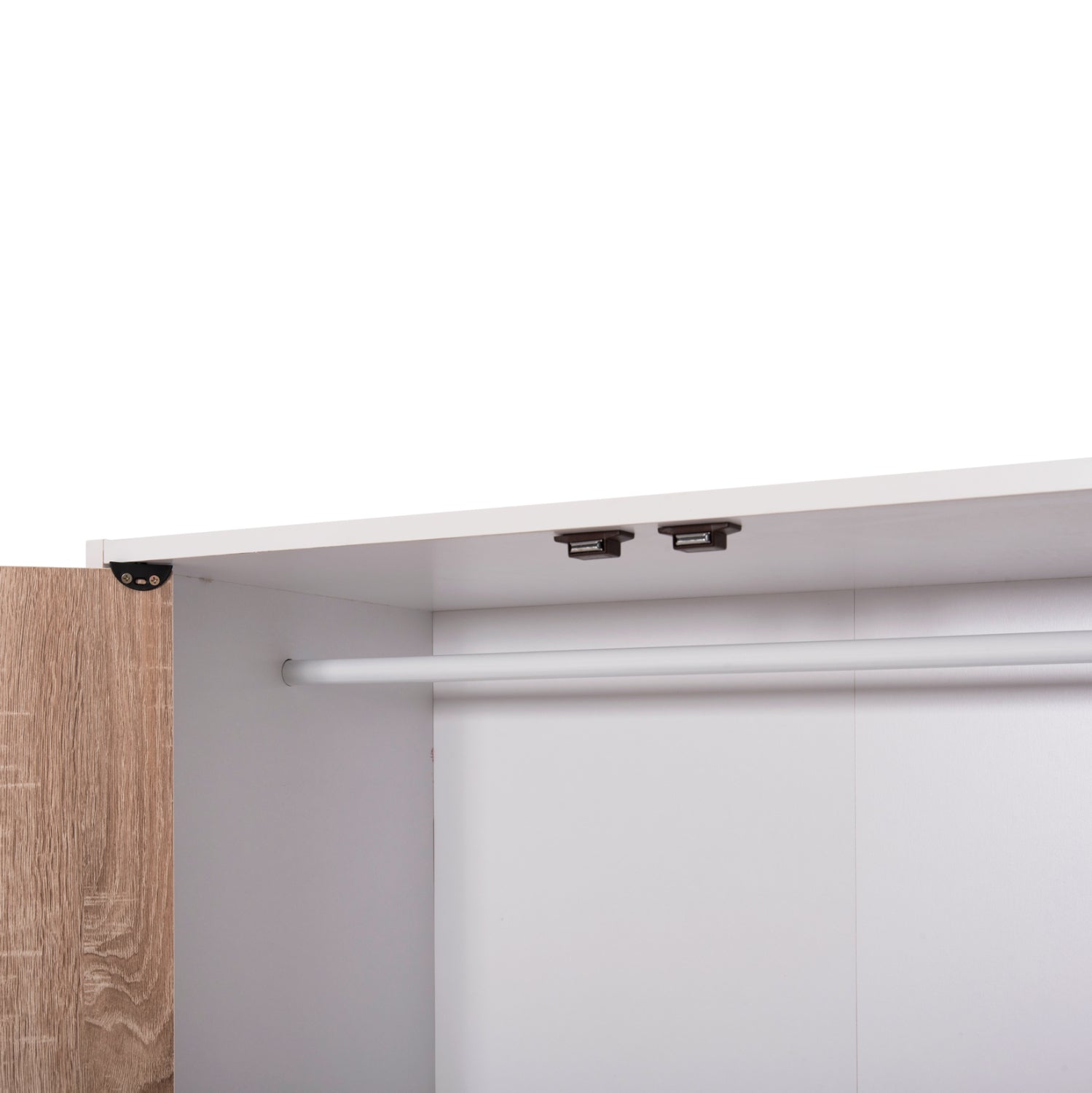 ΝΤΟΥΛΑΠΙ ΜΕ 4 ΑΠΟΘ.ΧΩΡΟΥΣ MATIN HM2480.01 SONAMA OAK-ΛΕΥΚΗ ΜΕΛΑΜΙΝΗ 117x39,5x99,5Υεκ - Pakobazaar