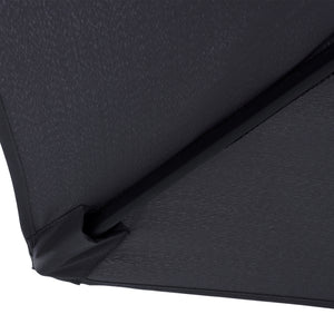 ΟΜΠΡΕΛΑ ΑΛΟΥΜΙΝΙΟΥ KACEN Φ250x236 εκ. ΜΕ 6 ΑΚΤΙΝΕΣ ΓΚΡΙ ΠΑΝΙ HM6030.10 - Pakobazaar