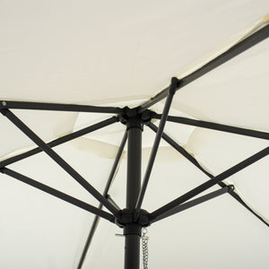 ΟΜΠΡΕΛΑ ΑΛΟΥΜΙΝΙΟΥ Φ250x236 εκ.ΜΕ 6 ΑΚΤΙΝΕΣ KACEN HM6030.02 ΕΚΡΟΥ ΓΚΡΙ - Pakobazaar