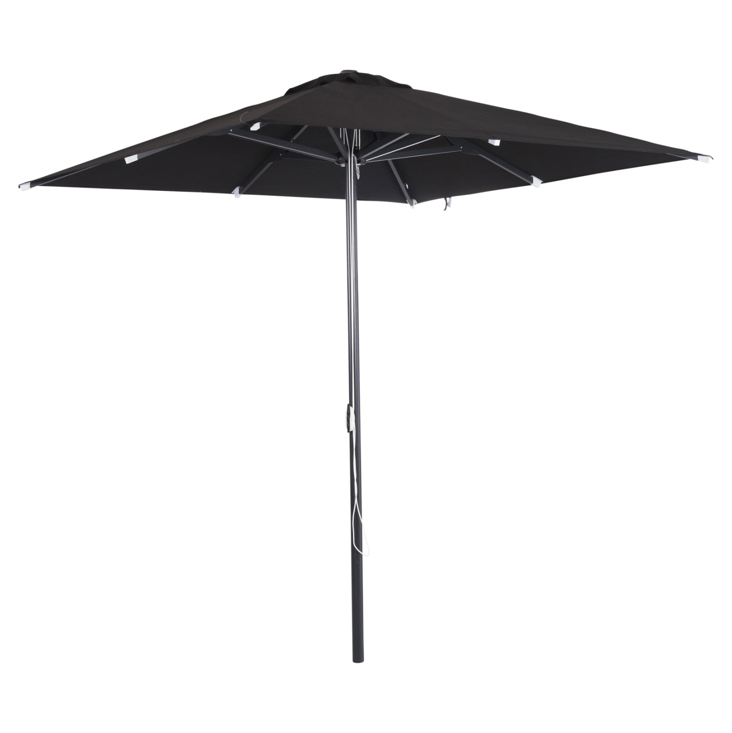 ΟΜΠΡΕΛΑ ΕΠΑΓΓΕΛΜΑΤΙΚΗ ALU 2.20x2.20 ΜΑΥΡΟ ΠΑΝΙ ΑΚΡΥΛΙΚΟ 8ΑΚΤΙΝΕΣ HM6013.03 - Pakobazaar